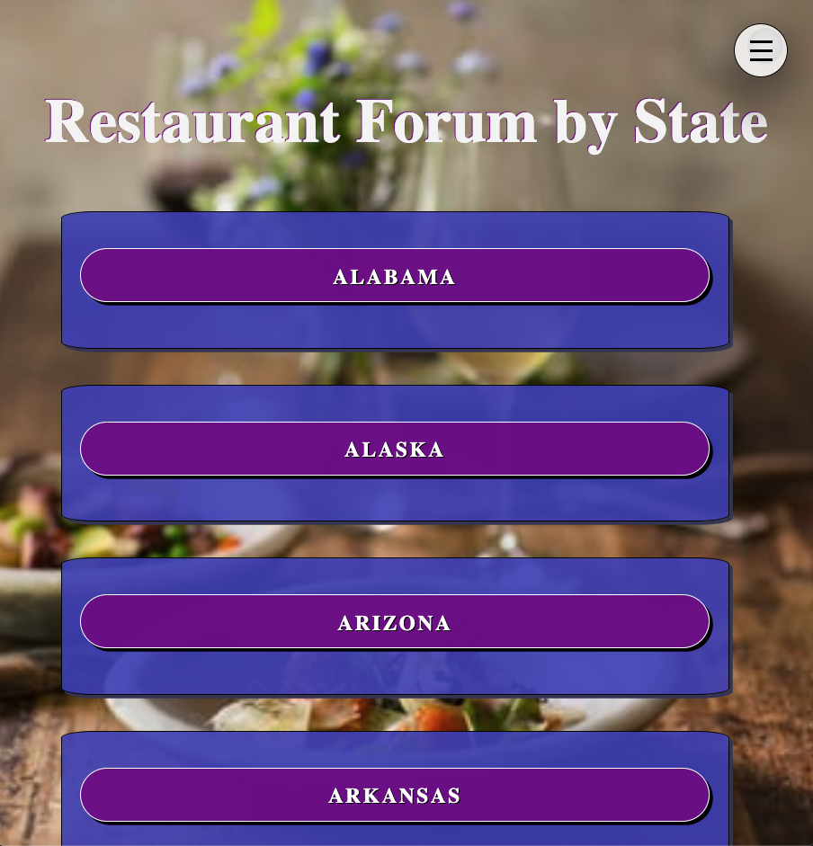 restaurant forum states screen